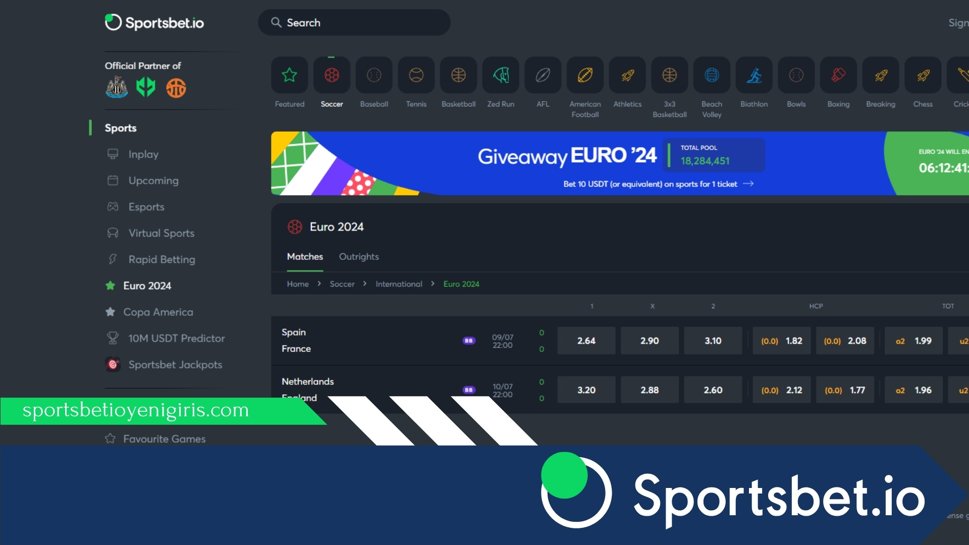 Sportsbet.io Yeni Adres 